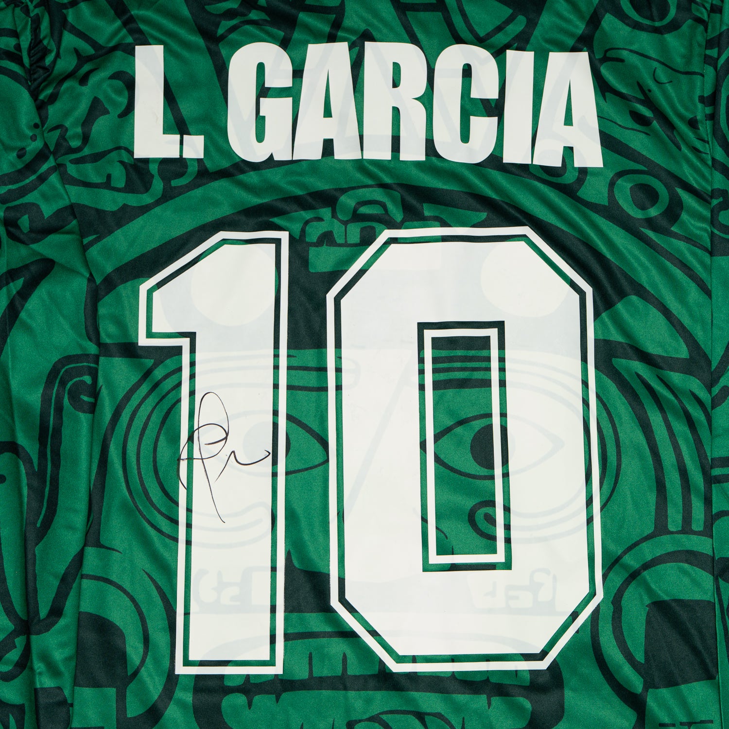 Jersey Firmado Luis Garcia- México